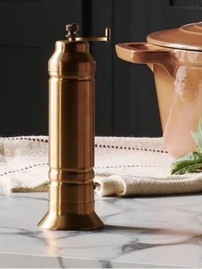 Magnolia Hearth & Hand Copper Finish Salt & Pepper Grinders